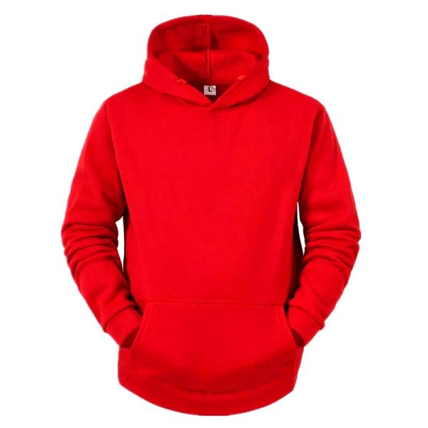 Solid Color Men’s Hoodie | Long Sleeve | Regular Fit | Casual Unisex Sweatshirt